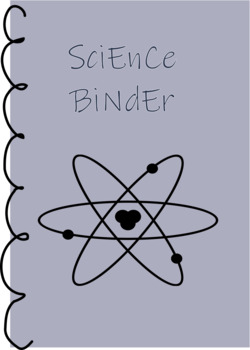 Preview of Binder Cover - Science