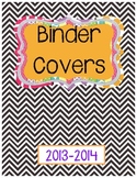 Binder Covers 2013-2014 School Year FREEBIE