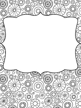 Download Binder Covers Adult Coloring Book Style Editable By Tied 2 Teaching