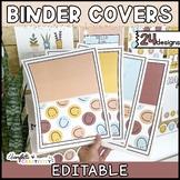 Binder Covers | Binder Covers and Spines| Modern Neutral C