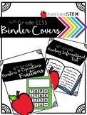 Binder Covers CCSS 4th Grade