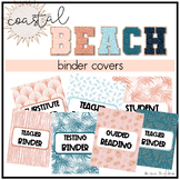 Binder Covers >> Coastal Beach Collection