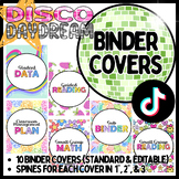 Binder Covers - Disco Daydream, Colorful Classroom Decor