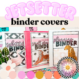 Binder Covers  // Jetsetter✈️ // Palm Springs Themed Class