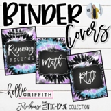 Binder Covers | Tie Dye Classroom Decor | Farmhouse Flair 