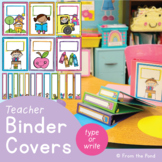Binder Covers and Spine Labels