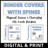 Binder Covers with Spine Labels