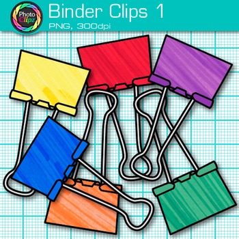 binder clip art