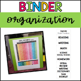 Binder Organization System
