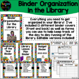 Binder Organization for the Library (Abstract Geometric Design)