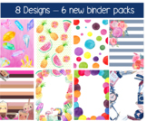 Binder Planner Bundle -  8 Designs