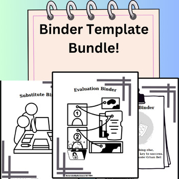 Preview of Binder Template Bundle