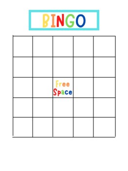 Bingo! by Jules' Useful Tools | TPT