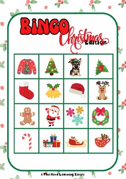 Bingo - Χριστούγεννα by The Hera Learning Series | TPT
