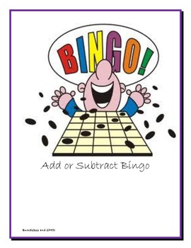 Preview of Bingo-Addition and Subtraction