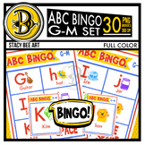 Bingo : Alphabet G-M Set