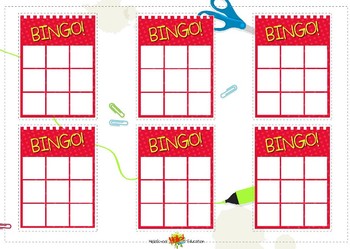 Bingo Animals All Sets by HelloSchool Education | TPT