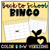 Bingo: Back to School Edition