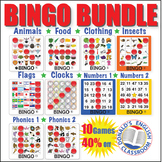 Bingo Bundle ESL ELL Newcomer Game
