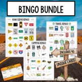 Bingo Bundle - Camping, Travel, Road Signs