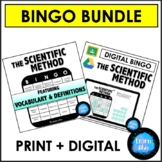 Bingo Bundle ⭐ Scientific Method | Digital + Print | Scien