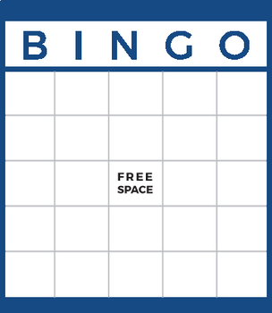 Bingo Card by Teaching4Development | TPT