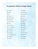 Bingo Cards - Parables and Life of Christ Lesson Vocabulary