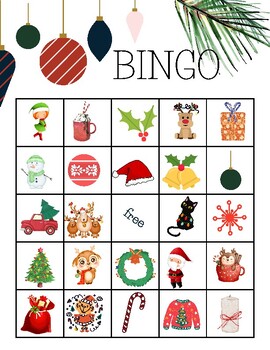 Bingo - Christmas by Ewa Rozewicz-Blaz | TPT