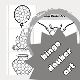 Bingo Dauber Art | 50 Assorted Pages