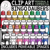 Bingo Daubers CLIP ART with Moveable Pieces for Digital an