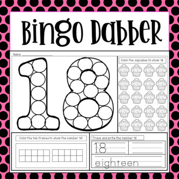 Bingo Card and Dobbers