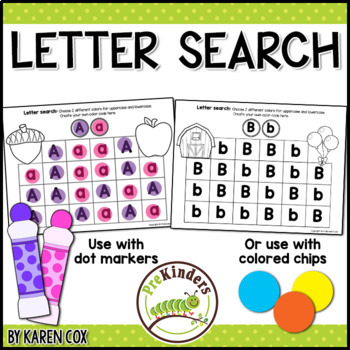 Letter Formation Practice Sheets - Dot Marker Alphabet Sheets - Bingo Dobber