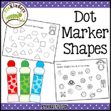 Bingo Dot Marker Shapes {Printables}