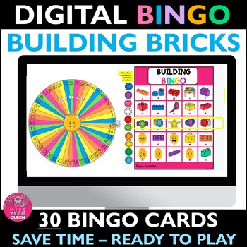 Preview of Bingo Games Digital Google Activities LEGO Makerspace STEM theme Computer Class