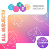 Bingo | Google Sheets Game Template