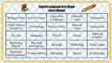 Bingo- Language Arts Literature/Story Theme