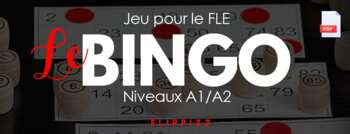 Preview of Bingo: Learn the numbers in FLE.
