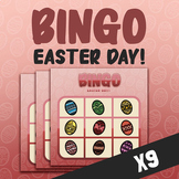 Bingo/Lotería del día de Pascua para imprimir