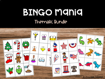 Preview of Bingo Mania: Thematic Explosion Bundle