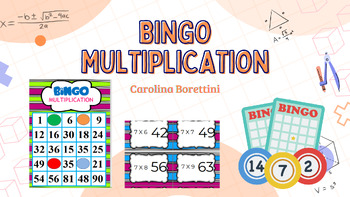 Preview of Bingo Multiplication