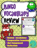 Science Vocabulary Bingo Review Activity Worksheet Handout