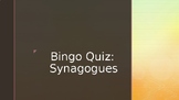 Bingo Quiz - activity template!