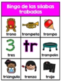 Bingo Sílabas Trabadas - Spanish Blends Bingo