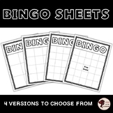 Bingo Sheets