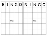 blank bingo grid printable