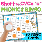 Long and Short Vowel BINGO Games | Short o Long o-e
