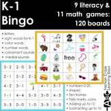 Bingo: Sight Words, Letters, Numbers and more