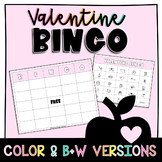Bingo: Valentine's Day Edition