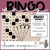 Bingo Wars - Whole Classroom Management System