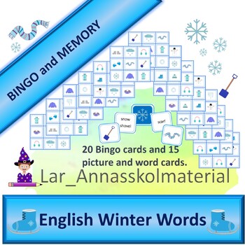 New Posters of Winter Clothes vocabulary items Flashcards to put in  classroom